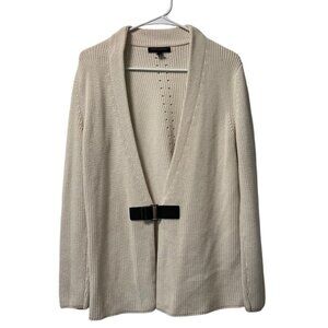 Banana Republic‎ Women Knit Open Front Cardigan Sweater Size Small Career Belted